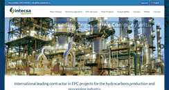 Desktop Screenshot of intecsaindustrial.com